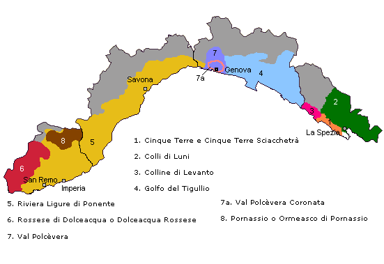 Liguria wijnstreek